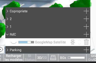 Interface de Forge