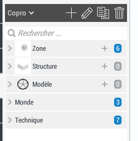 Interface de Forge